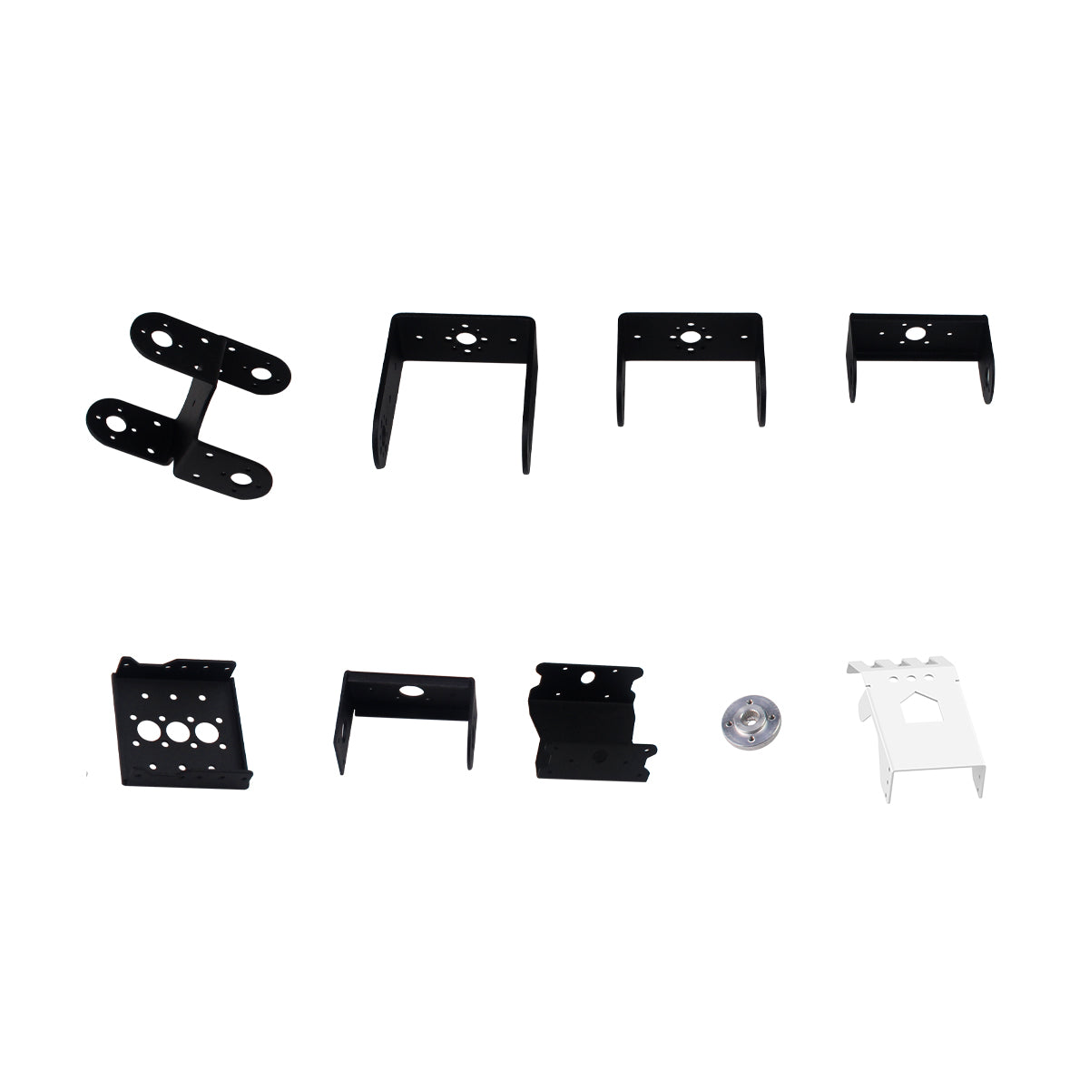 Double-shaft Servo Frame/Bracket: Compatible with Hiwonder Double-shaft Servo Double-shaft Servo Frame/Bracket: Compatible with Hiwonder Double-shaft Servo